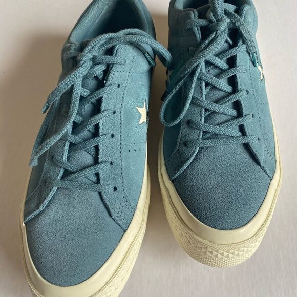 CONVERSE UNISEX SUEDE LEATHER Low Top Sneakers Size 9 Women 7 Men - Picture 1 of 10
